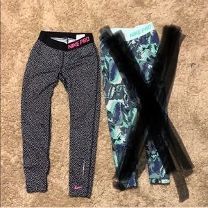 Girls Nike pro pants